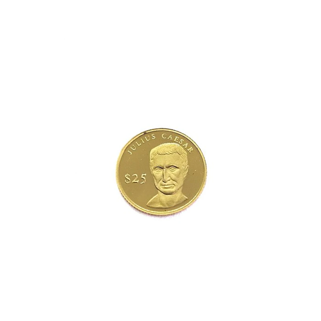 Liberia. 25 Dollars 2000 Julius Ceasar