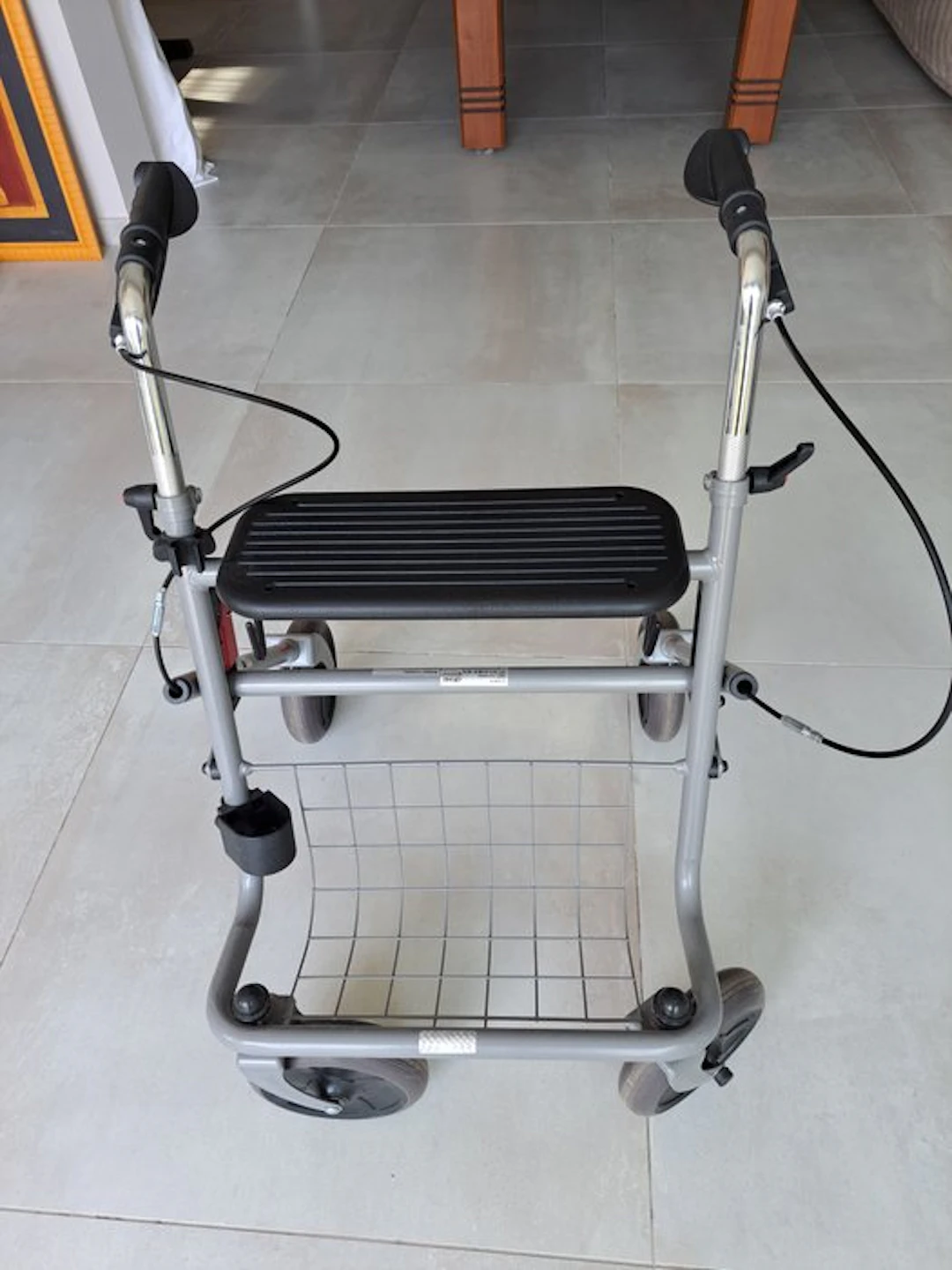 Stand - Stainless steel - Rollator - Walking aid