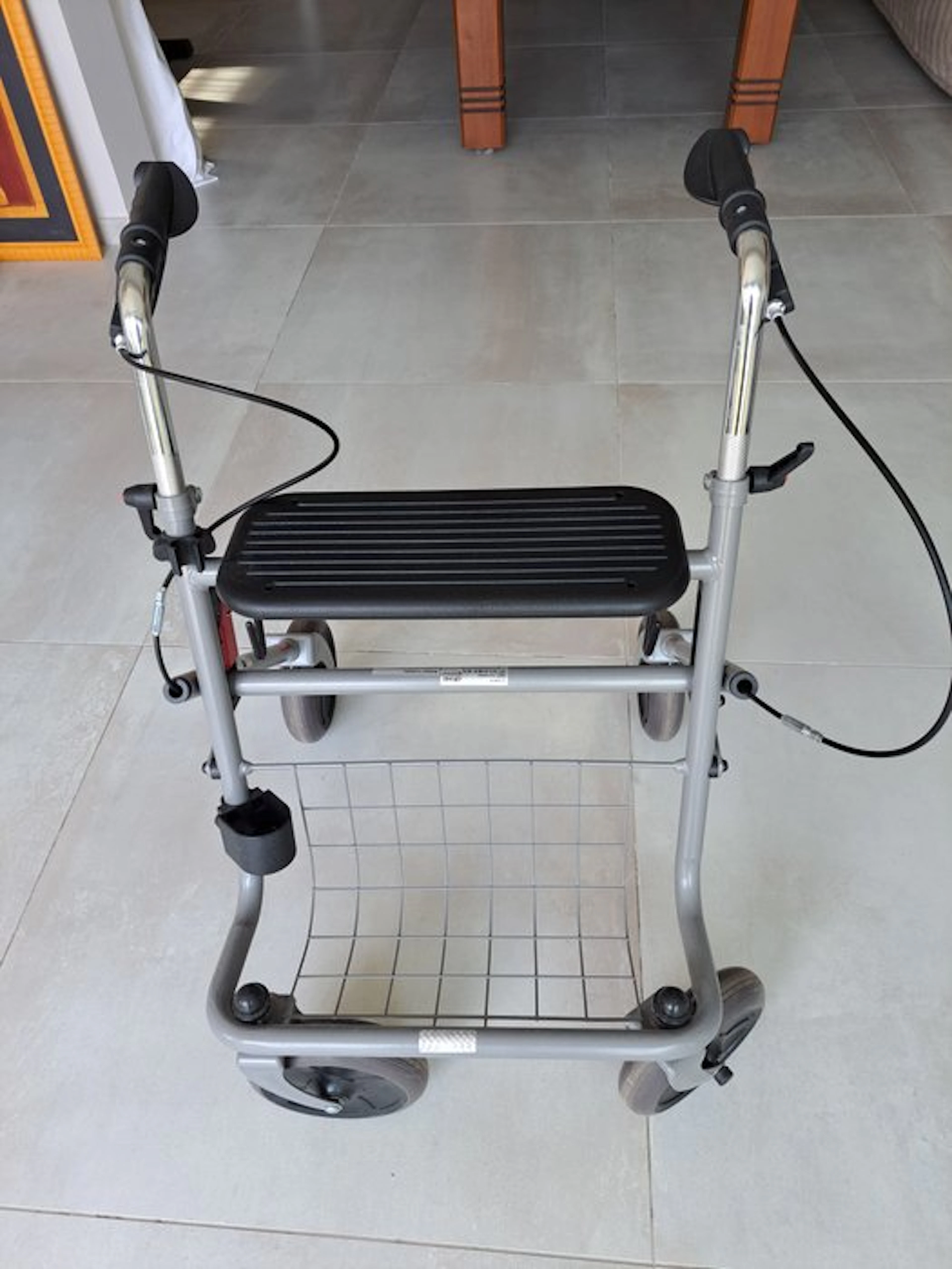 Stand - Stainless steel - Rollator - Walking aid