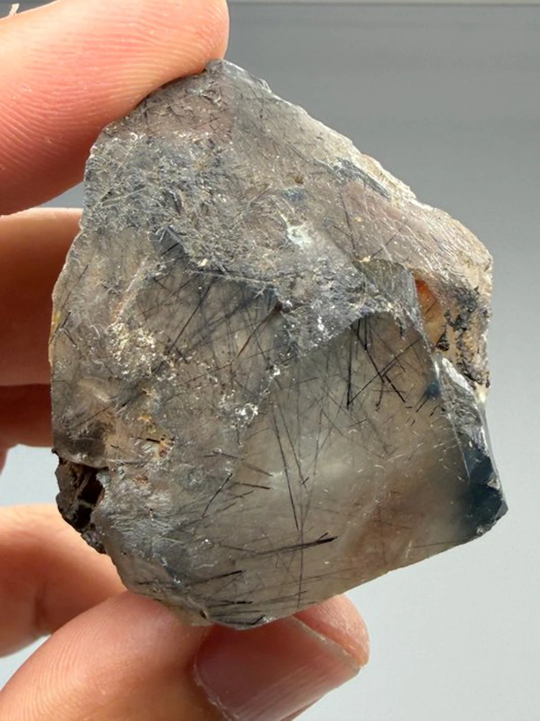Riebeckite quartz Specimen- 70 g - (1)