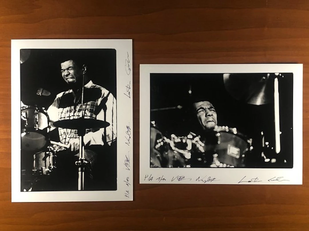Giambalvo & Napolitano - 2x Original Print Jack DeJohnette - signed