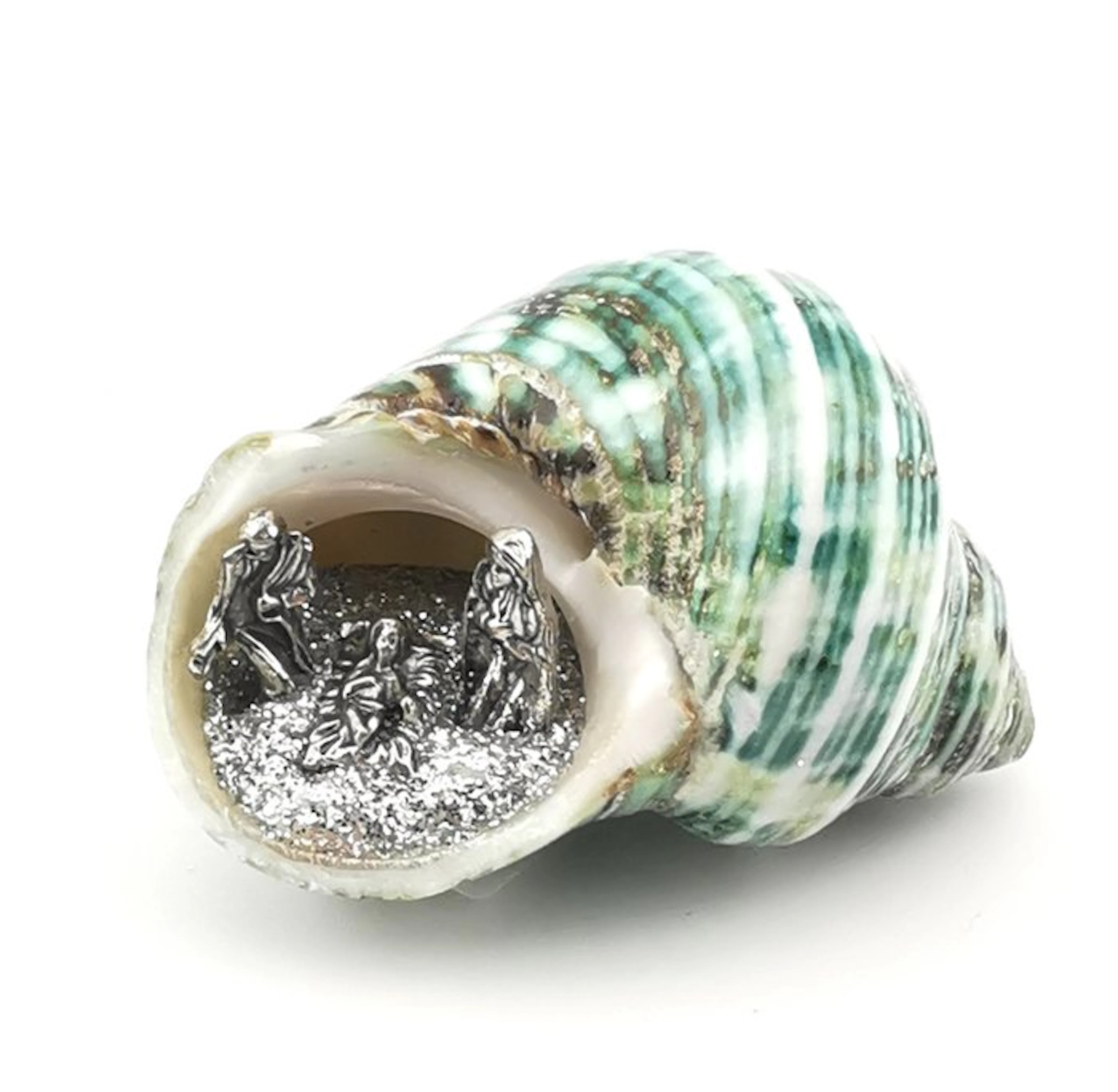 Nativity scene - Shell - Italian craftsmanship