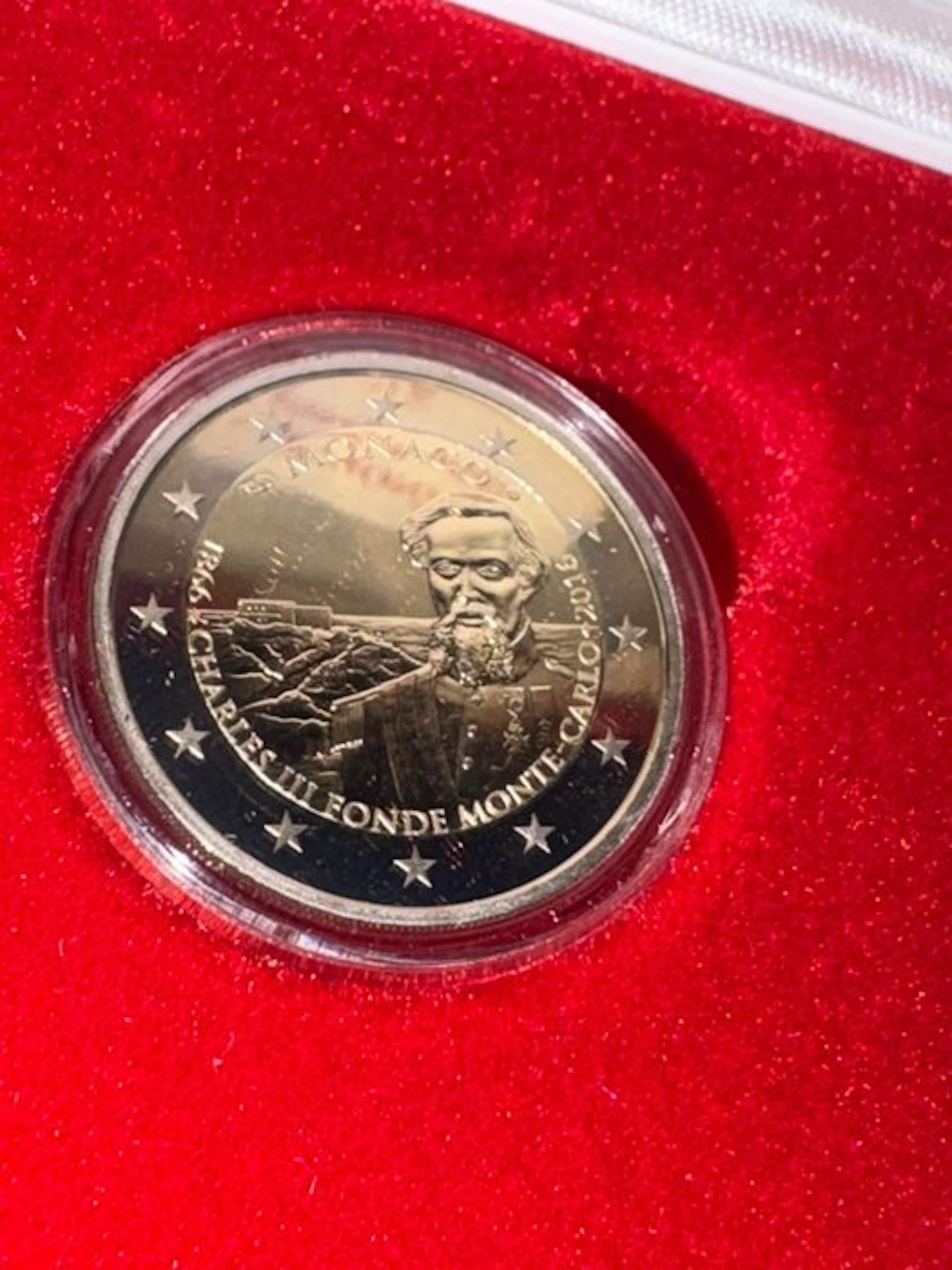 Monaco. 2 Euro 2016 "Charles III" Proof