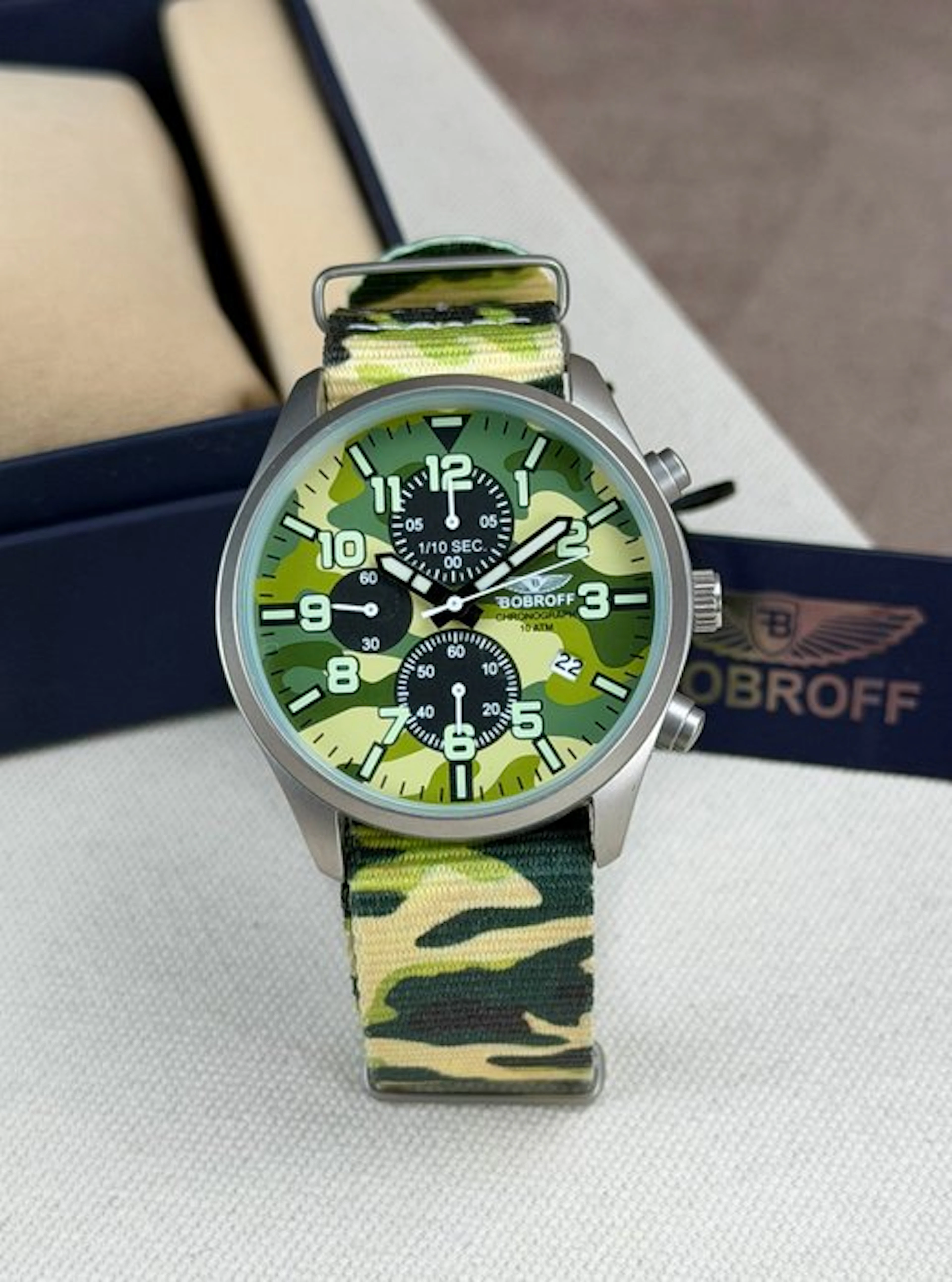 Bobroff - Camo Chronograph Date - No reserve price - BF0020 - Men - 2020-2025