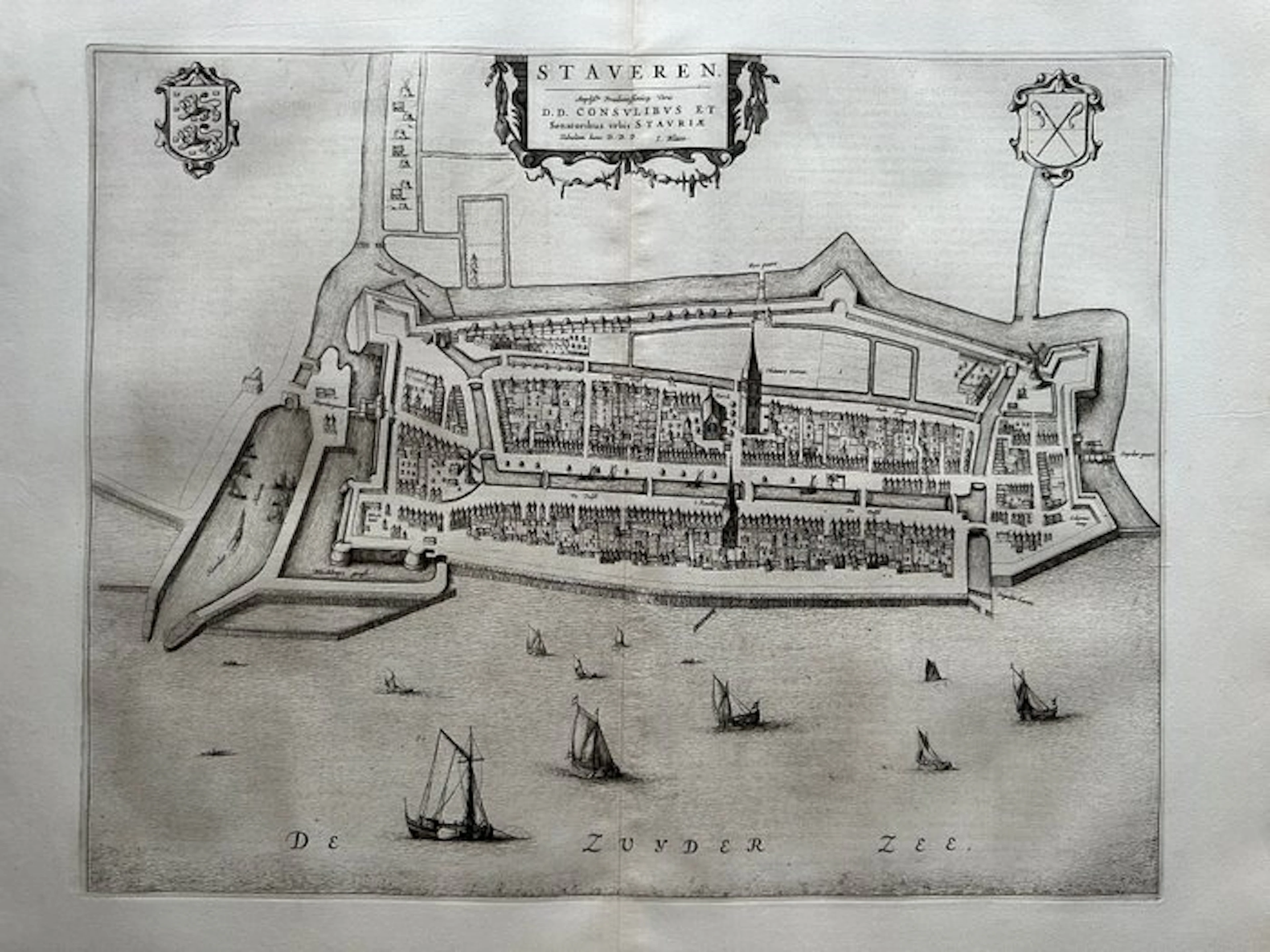 Netherlands - Stavoren; J. Blaeu - STAVEREN. - 1649