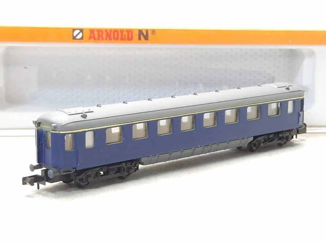 Arnold N - 3680 - Model train passenger carriage (1) - Plan D blue
