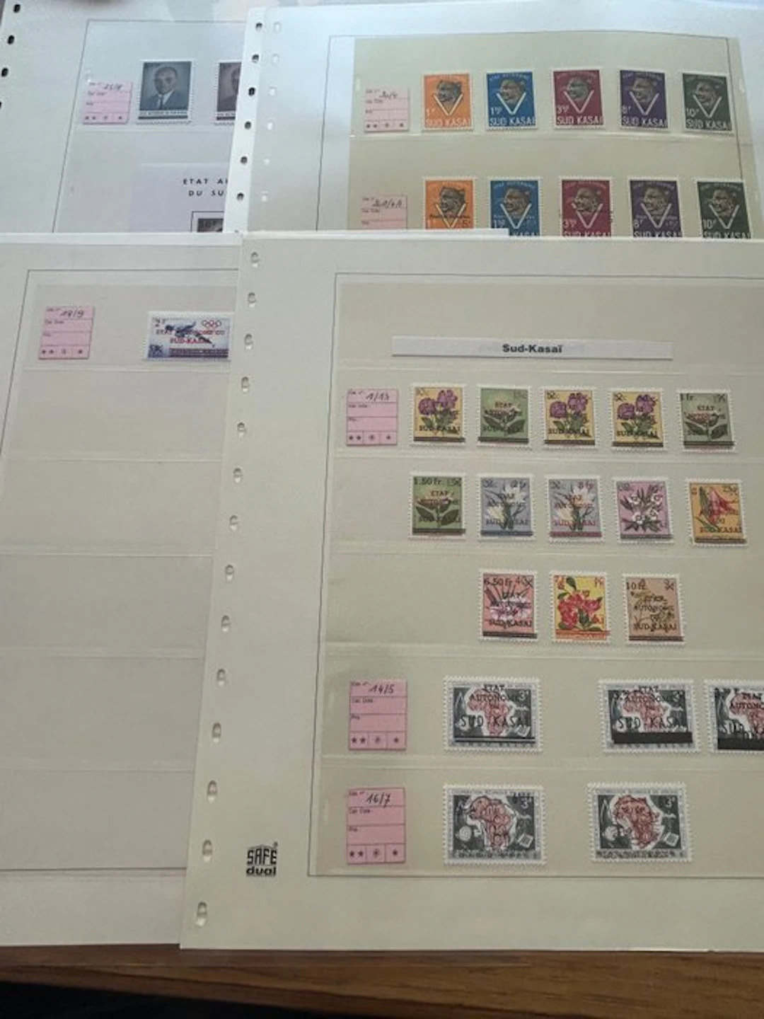 South Kasai 1961 - Complete collection in the main issues...
