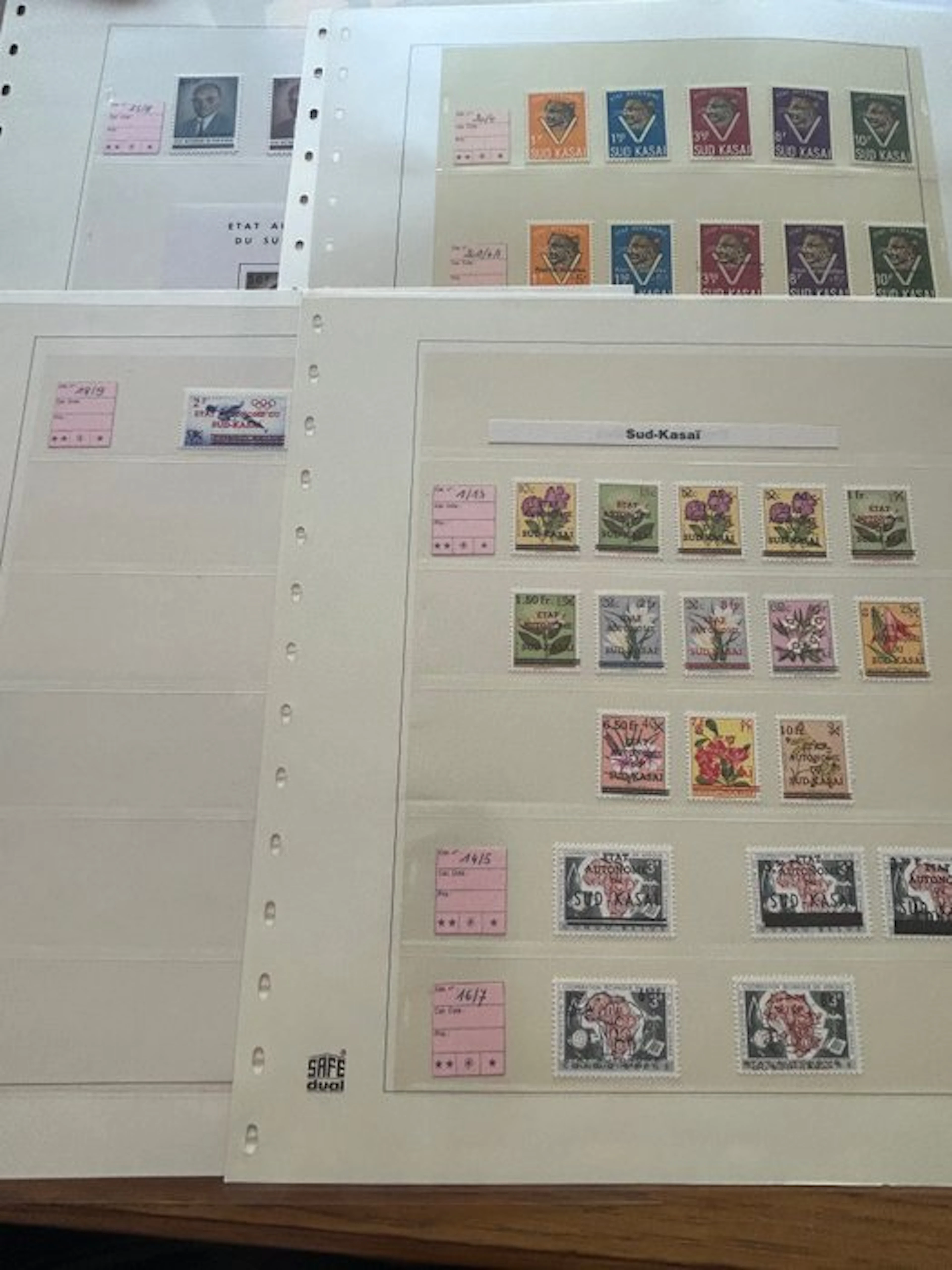 South Kasai 1961 - Complete collection in the main issues...