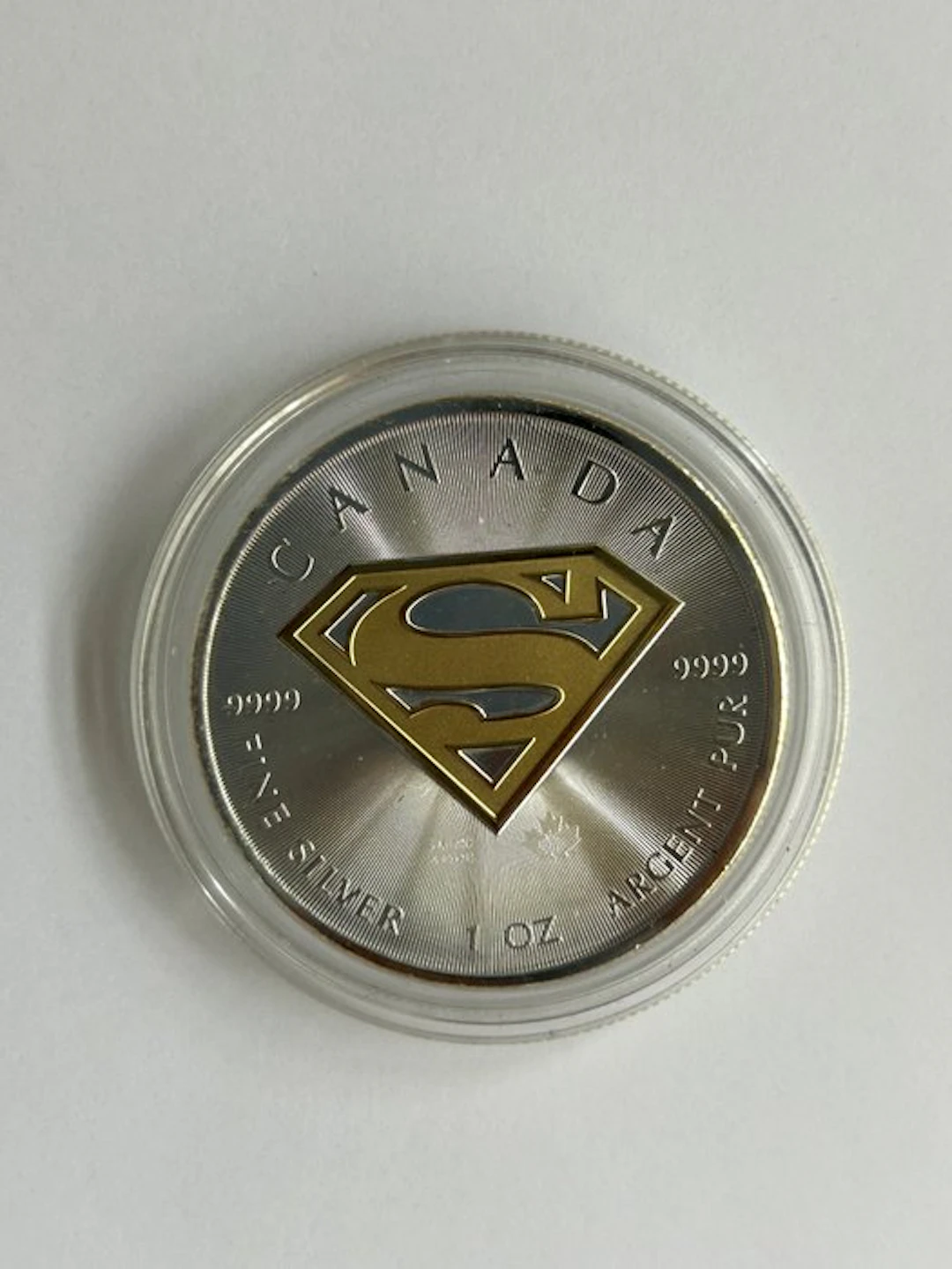 Canada. 5 Dollars 2016, Superman S-Shield, 1 Oz (No reserve price)