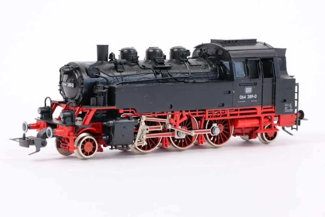 Fleischmann H0 - 4064 - Steam locomotive (1) - BR 064 389-0 - DB