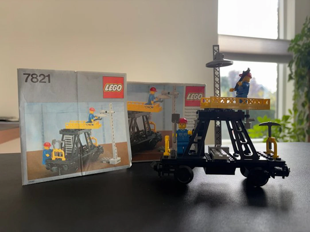LEGO Set - 7821 - Train - Onderhoudswagen