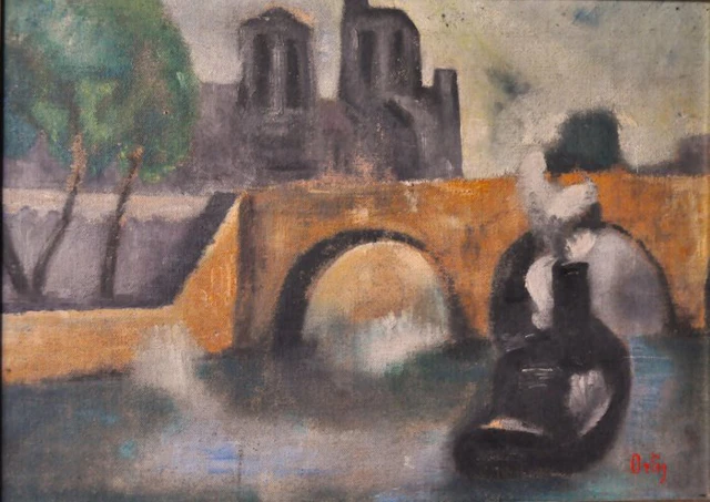 Manuel Ortiz De Zarate (1886-1946) - " Paris: le...