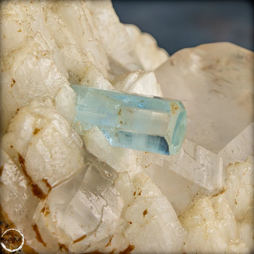 Aquamarine Crystal on matrix- 400.19 g