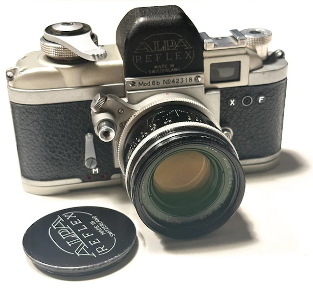 Alpa Reflex Mod. 6b+ Kern-Macro-Switar 50mm f/1.8 AR Lens Analogue camera