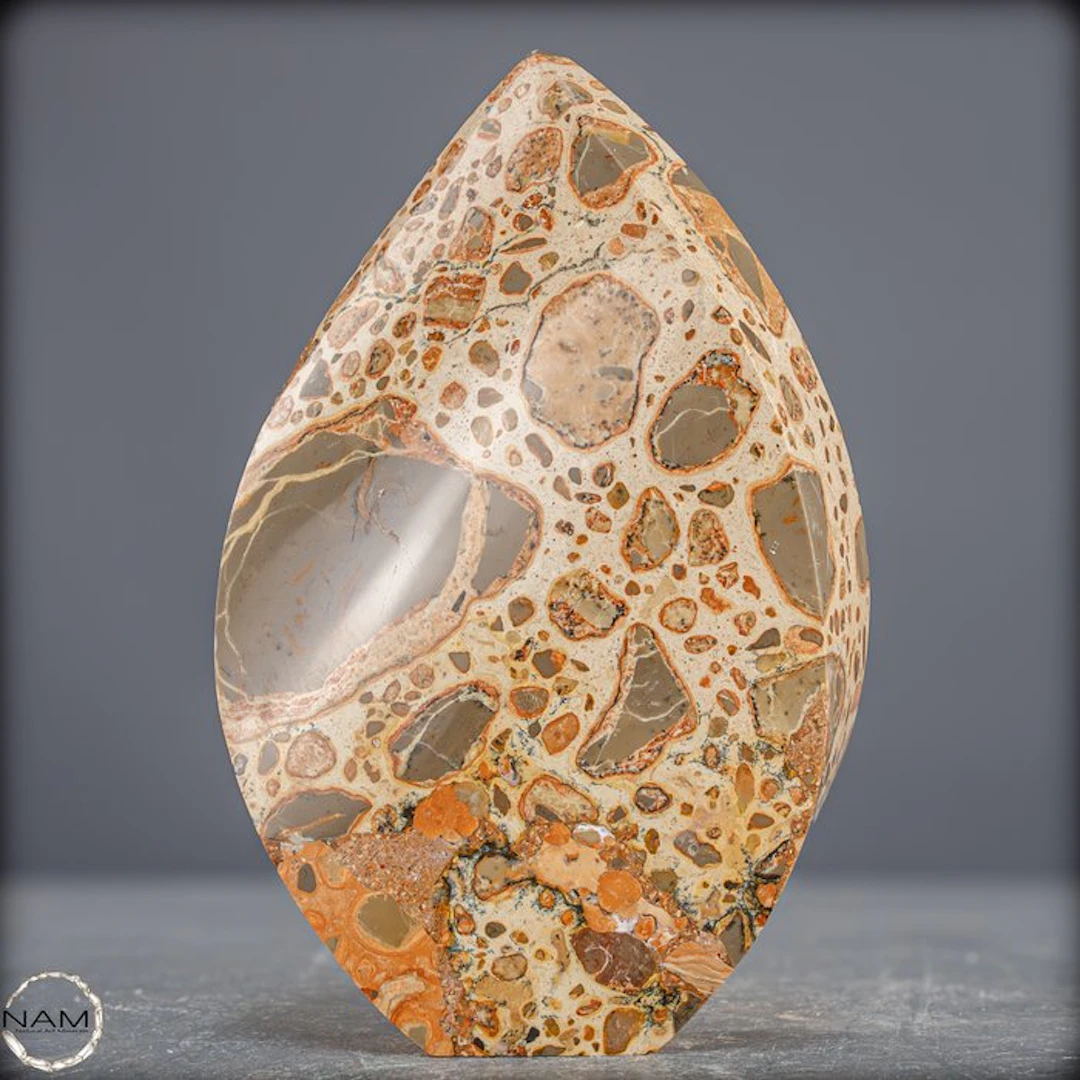 Leopard Jasper Freeform – Earth connection and natural...