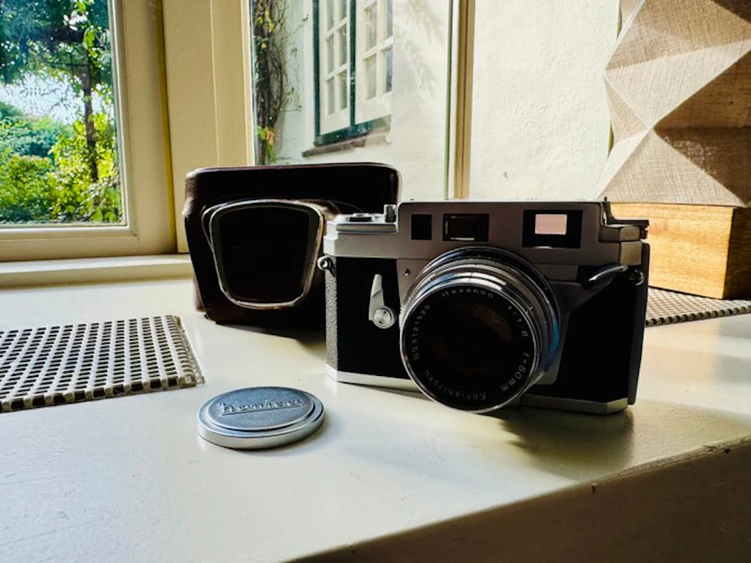 Konica III A with Hexanon 1,8/50mm | Rangefinder camera
