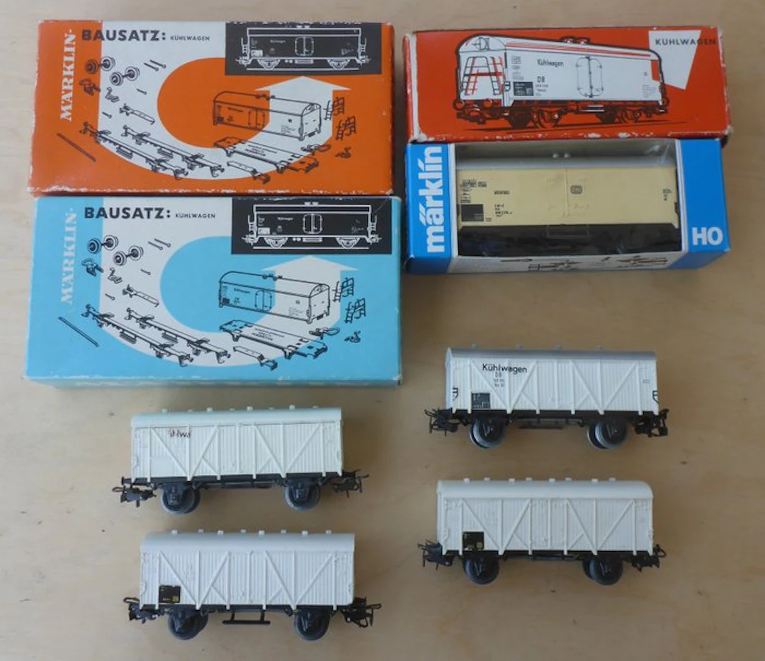 Märklin H0 - 4415 4508 4620 4918 - Model train freight...