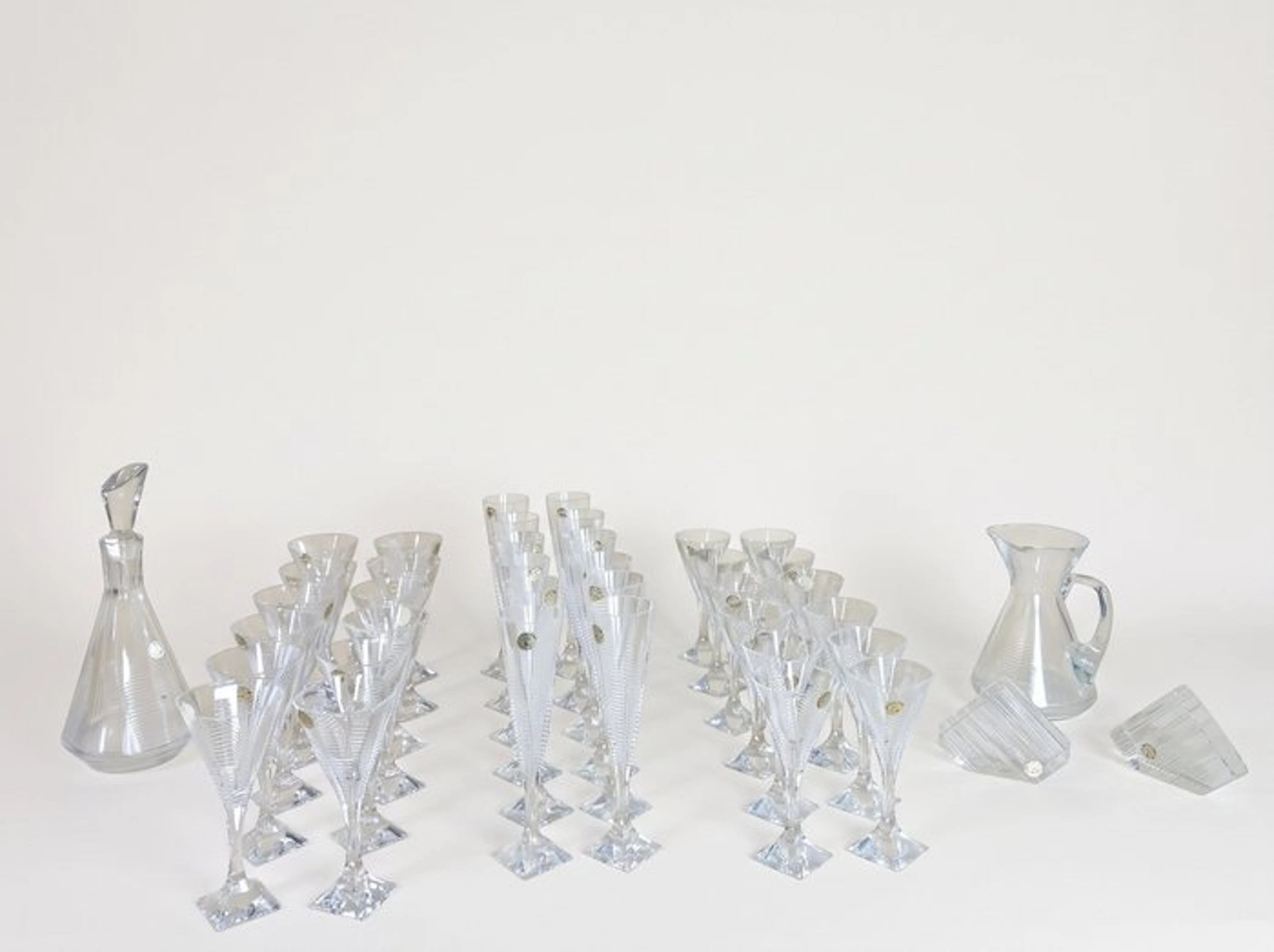 Arbon Krystall - Drinking service (40) - Crystal