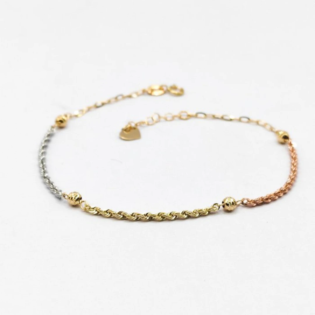 No reserve price - Bracelet - 18 kt. Yellow gold