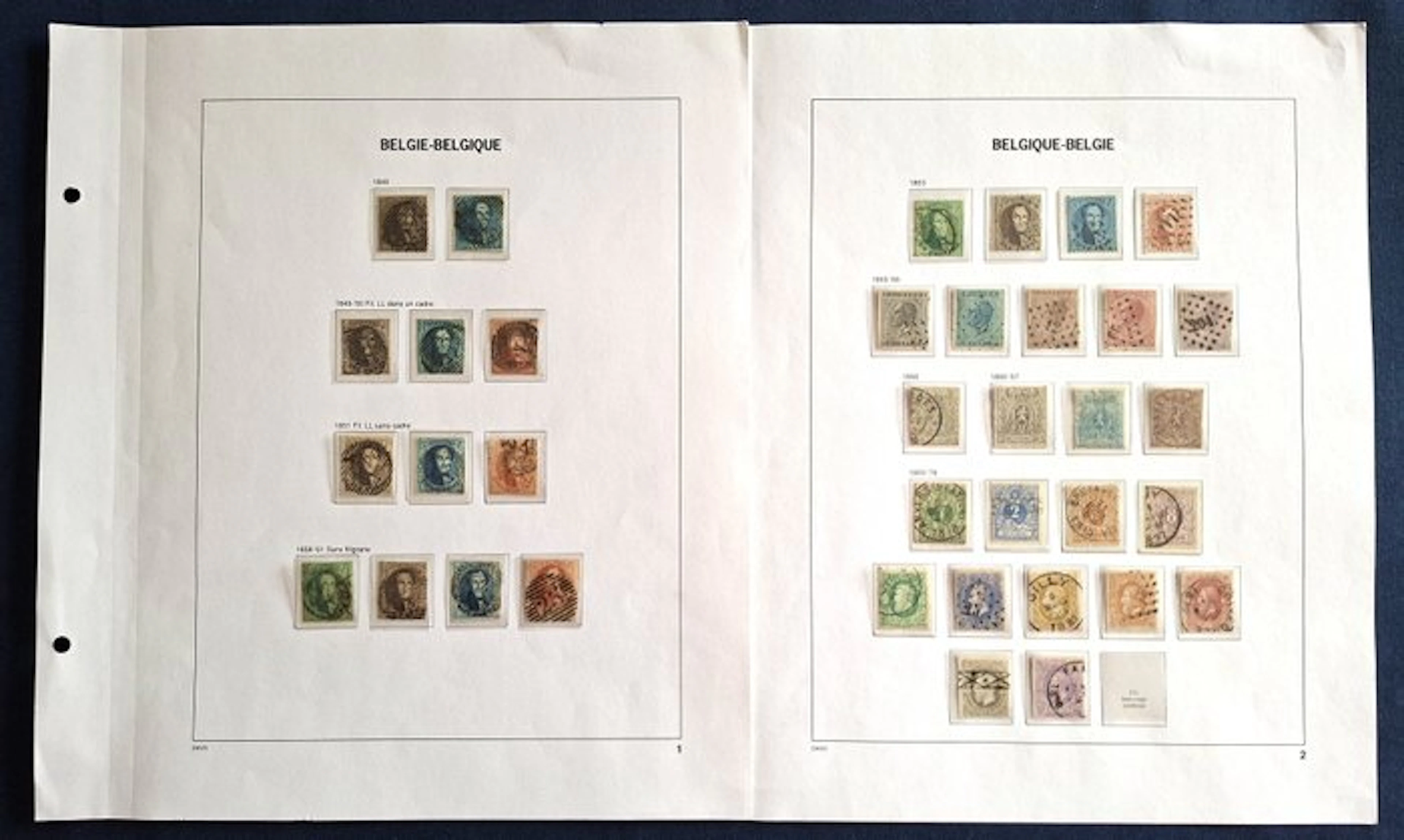 Belgium 1849/1878 - Classical period