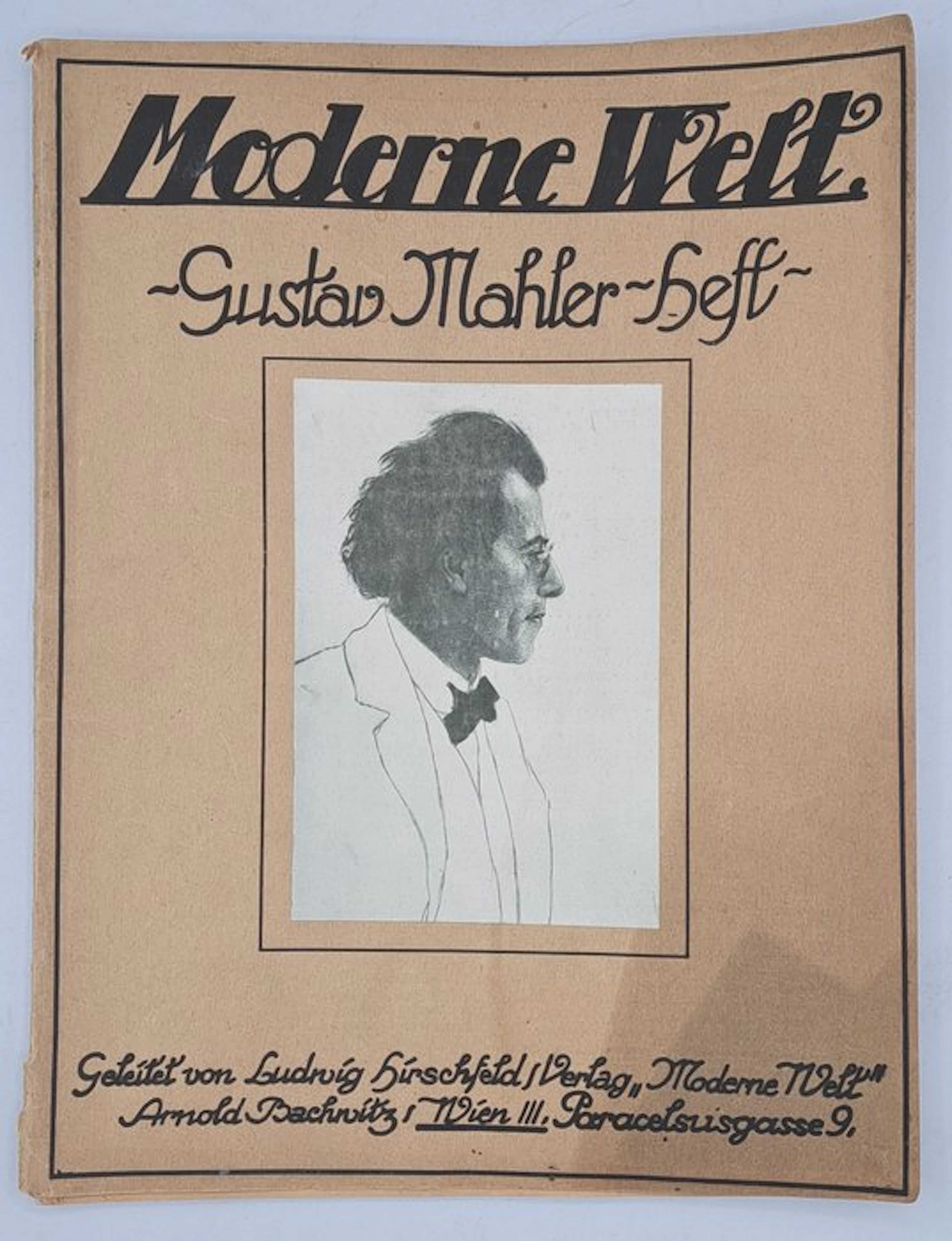 Ludwig Hirschfeld - Moderne Welt - Gustav Mahler Heft - 1921-1922