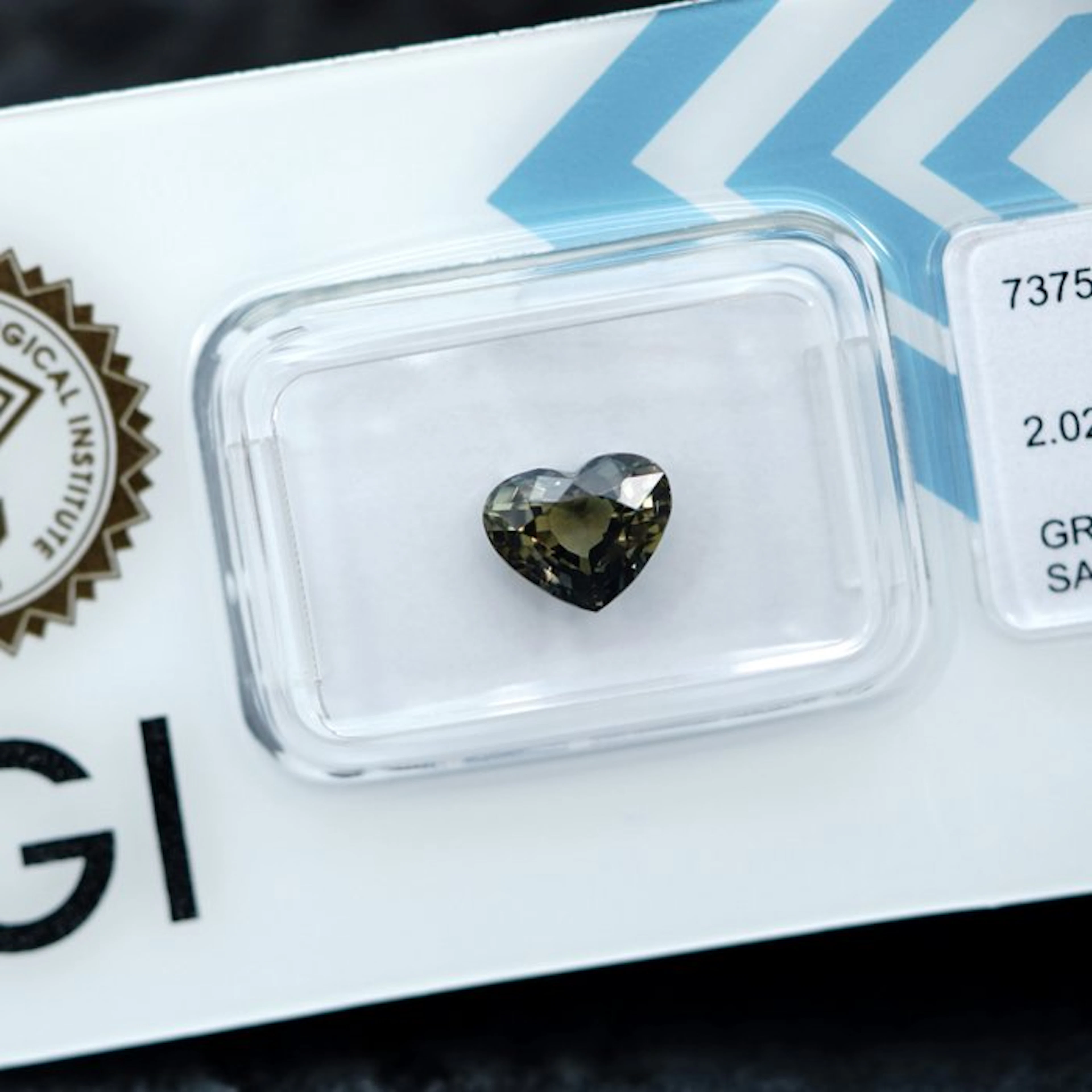 No reserve price - 1 pcs Green Sapphire - 2.02 ct...