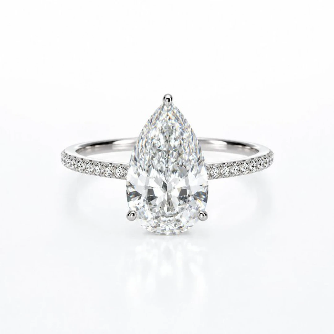 No reserve price - Ring - 14 kt