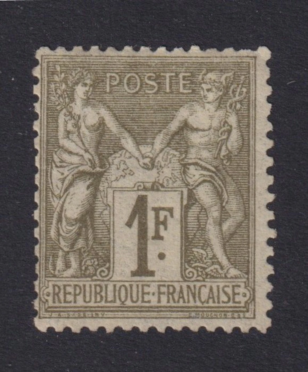 France 1876 - Sages "Type I" No