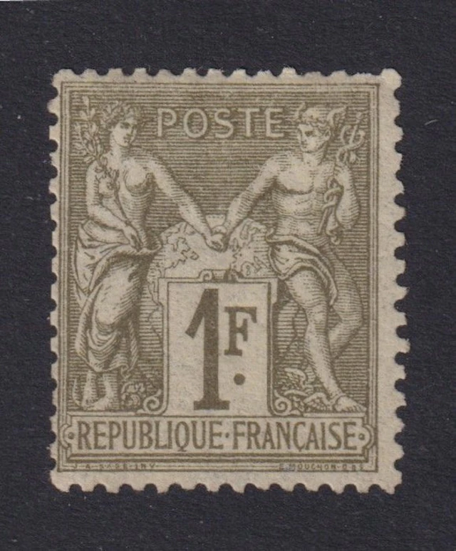 France 1876 - Sages "Type I" No