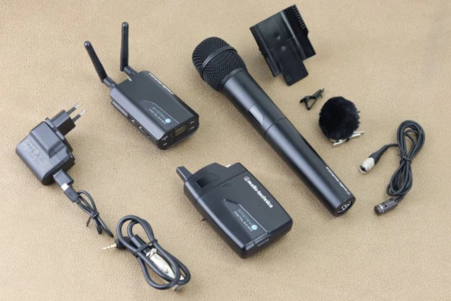 Audio-Technica System 10 draadloze microfoonset Digital video camera
