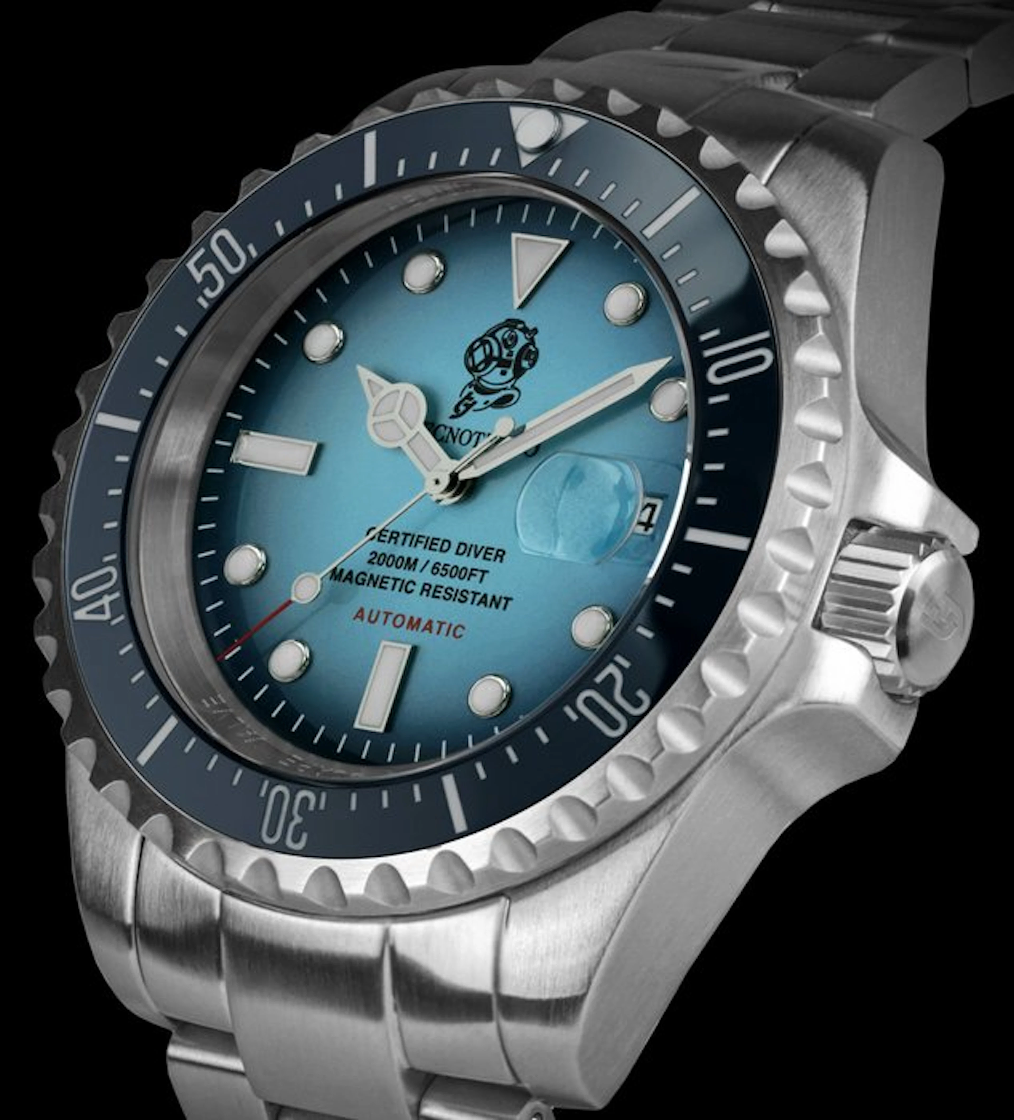 Tecnotempo - Automatic Diver 2000M "Diving Helmet"...