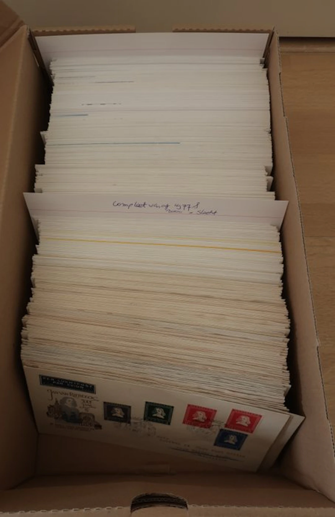 Netherlands 1952/2000 - Batch / incomplete collection of FDCs between E7-E428