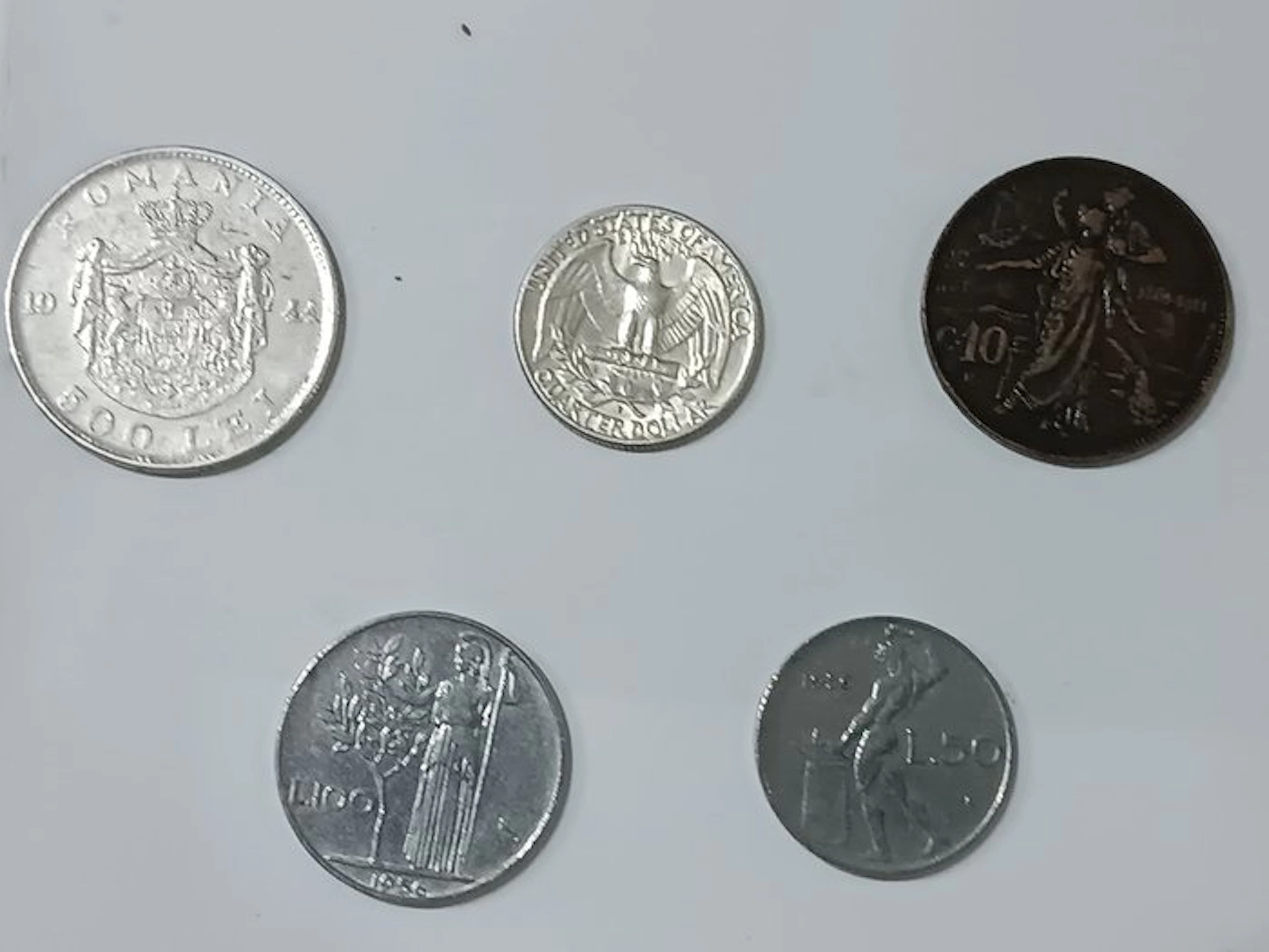 Italy, Romania. Lotto monete miste con argenti 1900 (No reserve price)