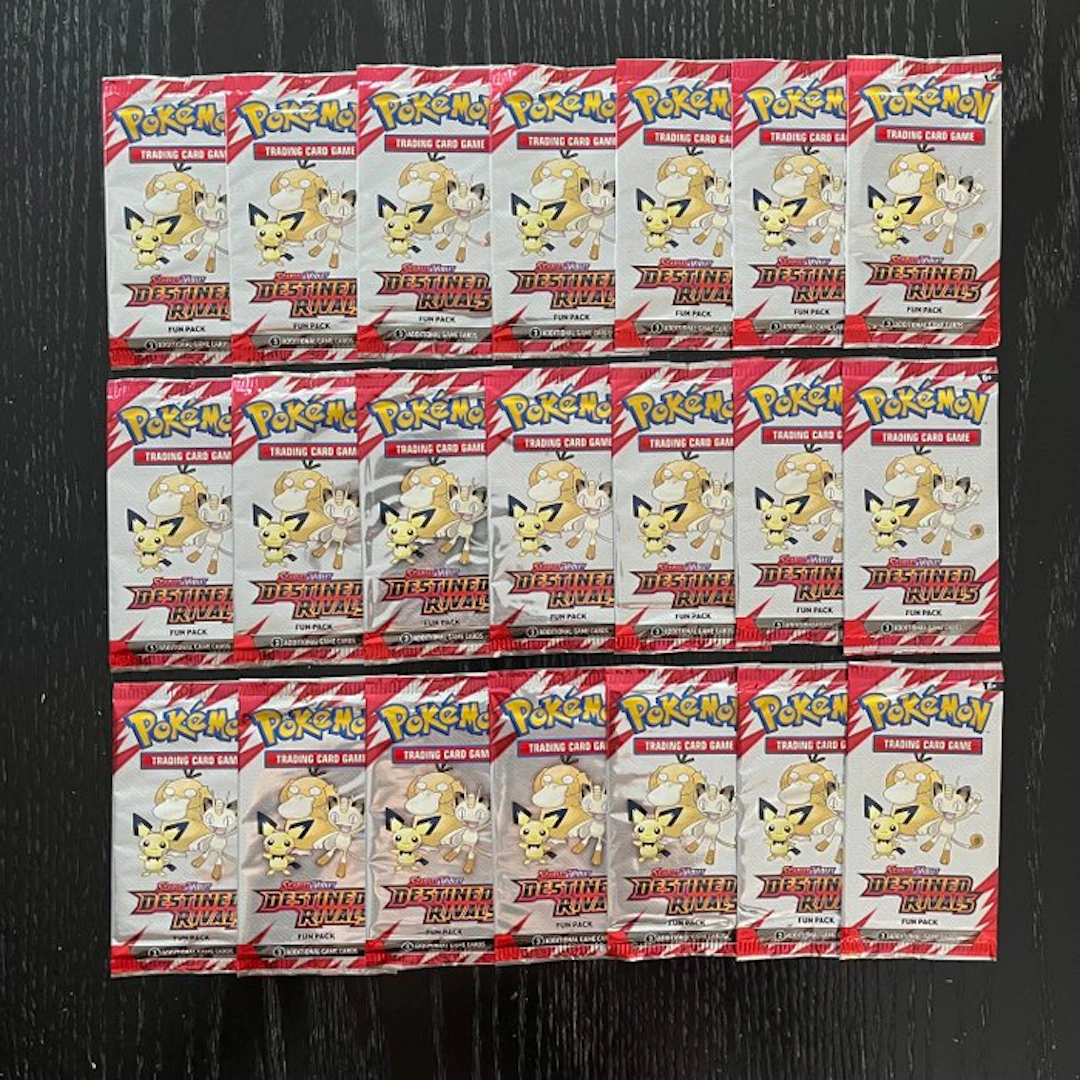 20 Booster pack DESTINED RIVALS FUN PACK - FACTORY SEALED - UNWEIGHED