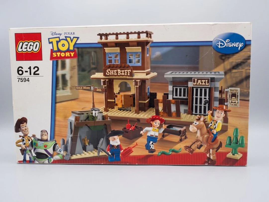 LEGO Set - Toy Story - Rare sealed set: Woody's Roundup! 7594
