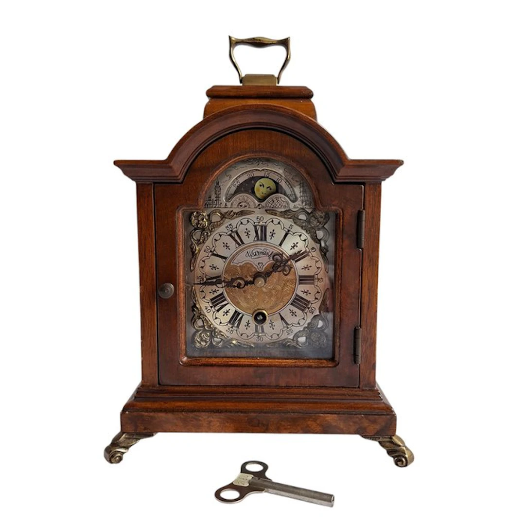 Table clock - Warmink / WUBA - Vintage Wood