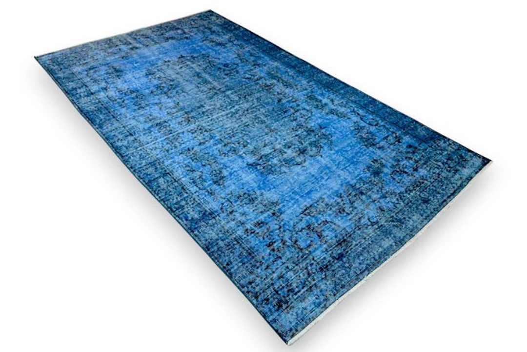 Blue vintage - Rug - 270 cm - 150 cm - √ handmade √ certificate