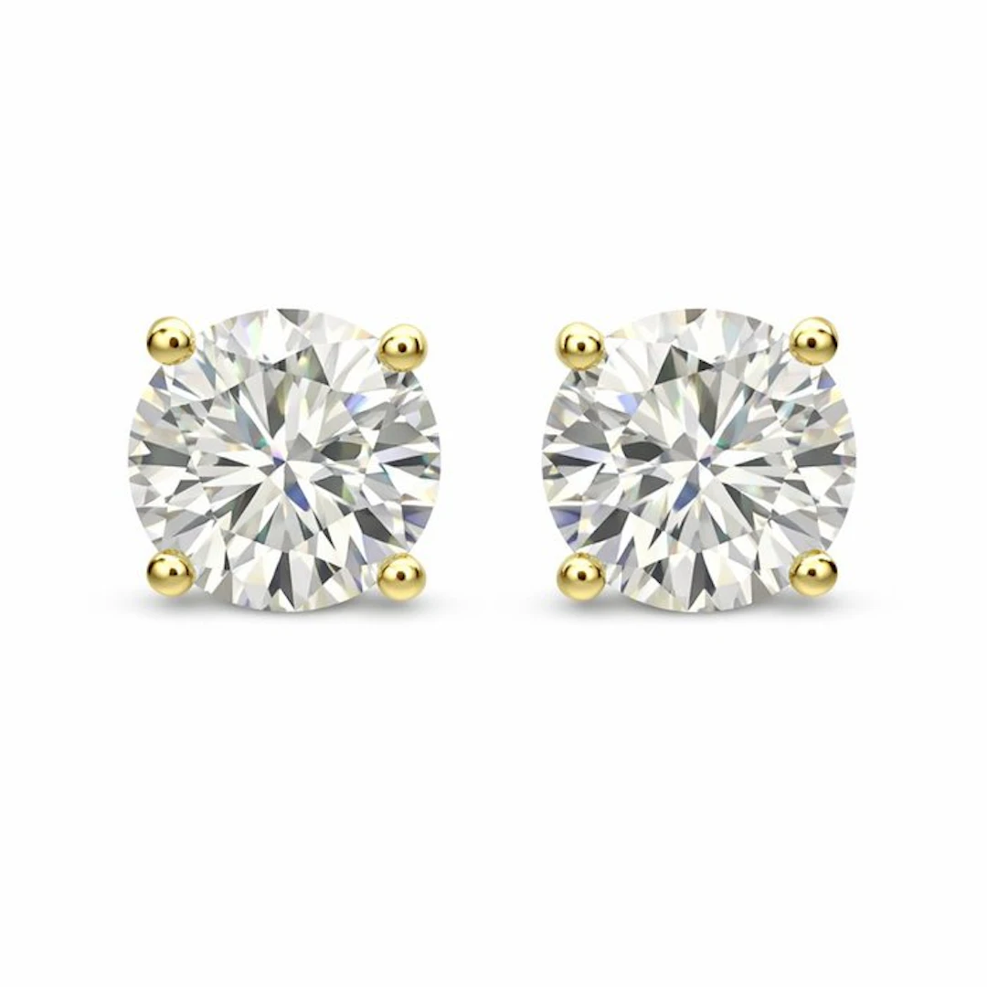 No reserve price - Earrings - 14 kt