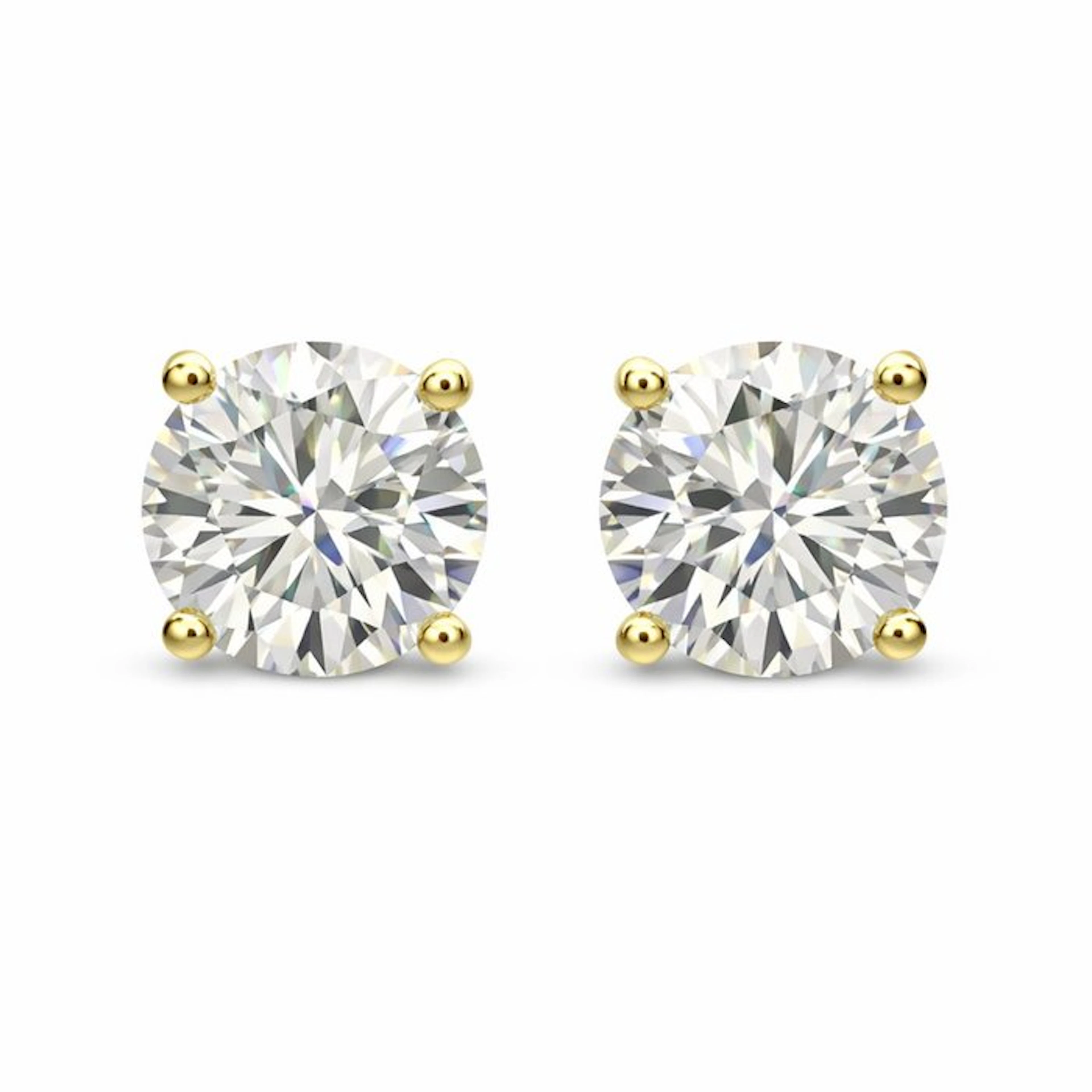 No reserve price - Earrings - 14 kt