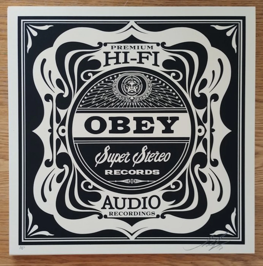 Shepard Fairey (OBEY) (1970) - Super Stereo (artist proof)