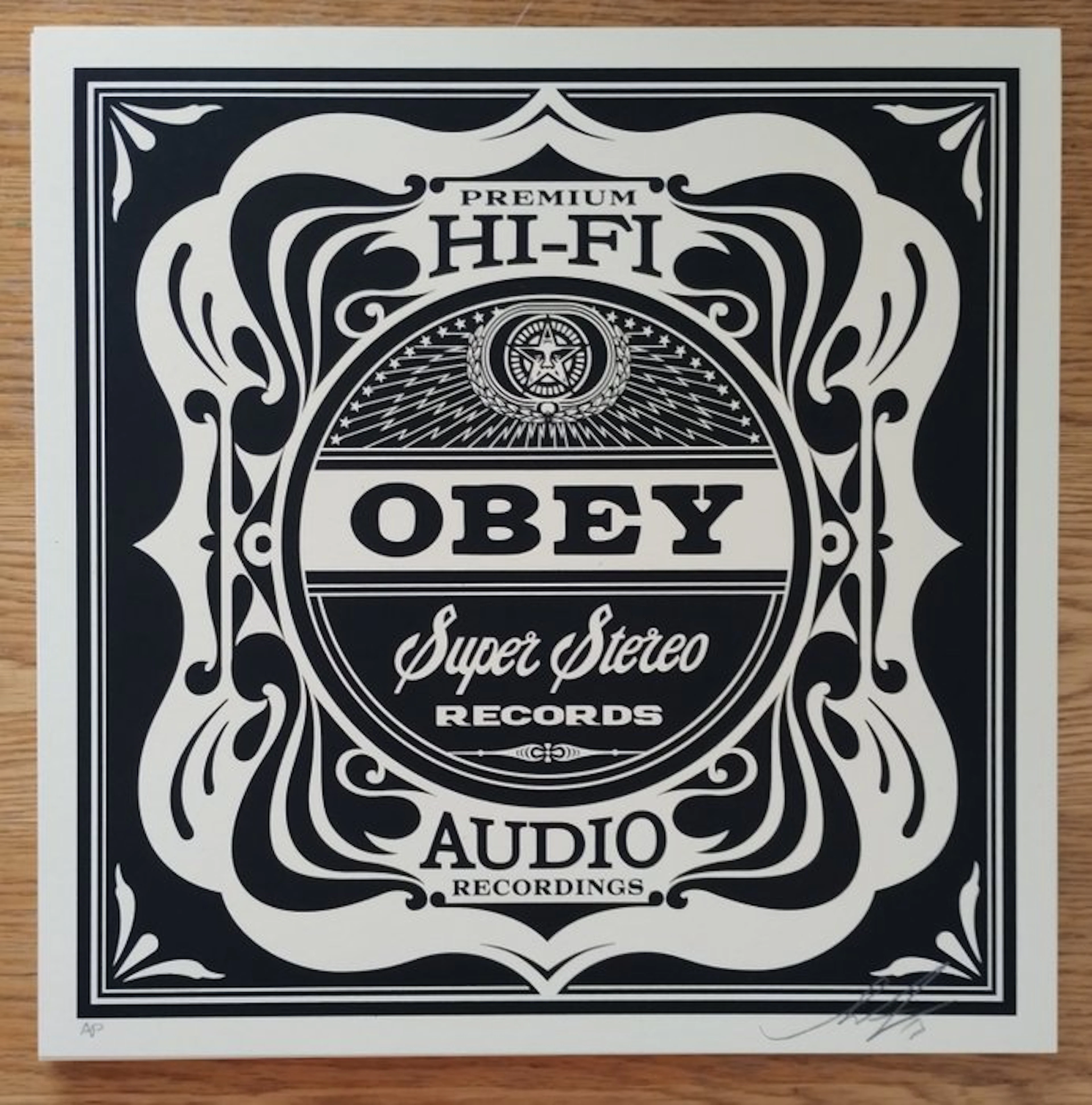 Shepard Fairey (OBEY) (1970) - Super Stereo (artist proof)