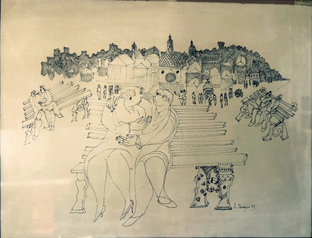 Attilio Mangini (1912-2004) - Senza titolo