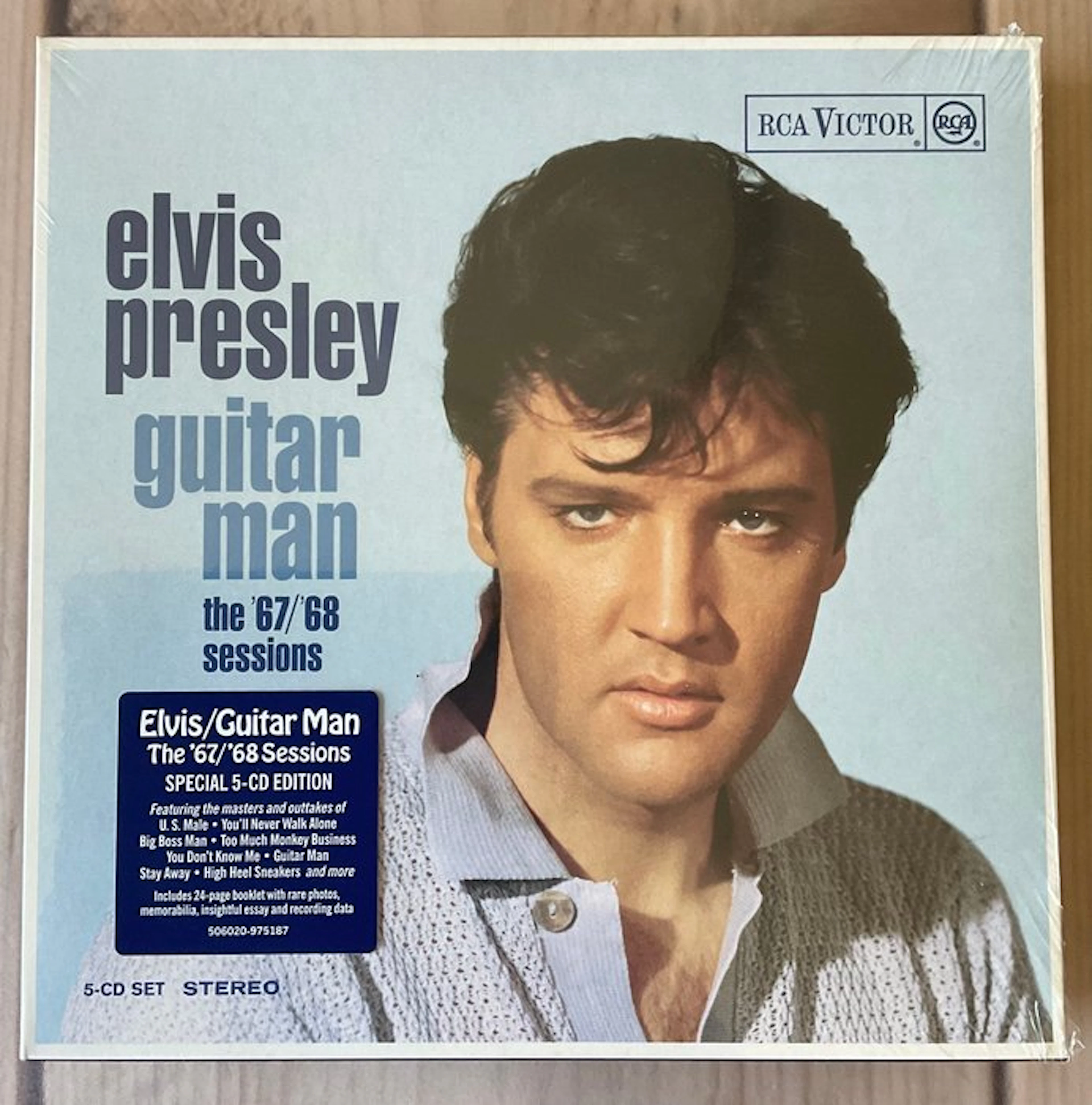 Elvis Presley - The Guitar Man Sessions (FTD) 5CD — New...