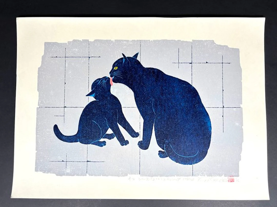 "Cat Series 213 Skinship (ネコシリーズ 213 スキンシップ)" - Blue Cat...