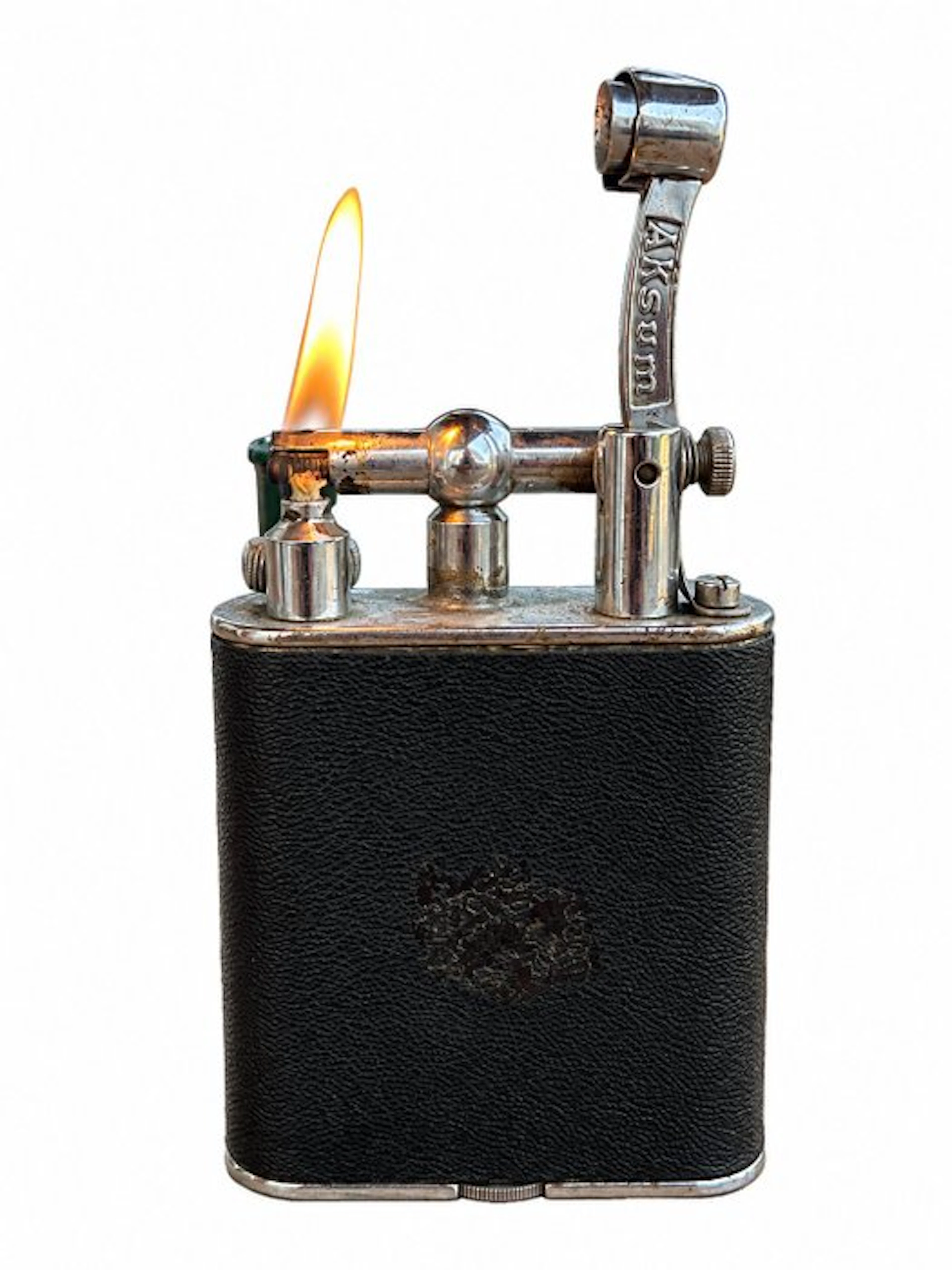 SAFFA - Aksum - Table lighter - Leather