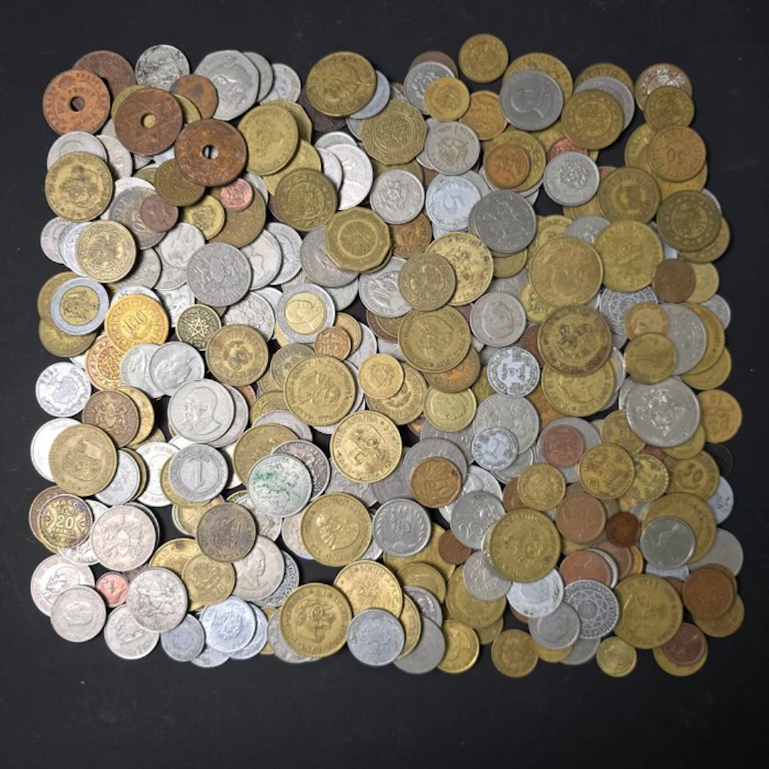 Africa. Lot van 350+ munten uit Afrikaanse landen...