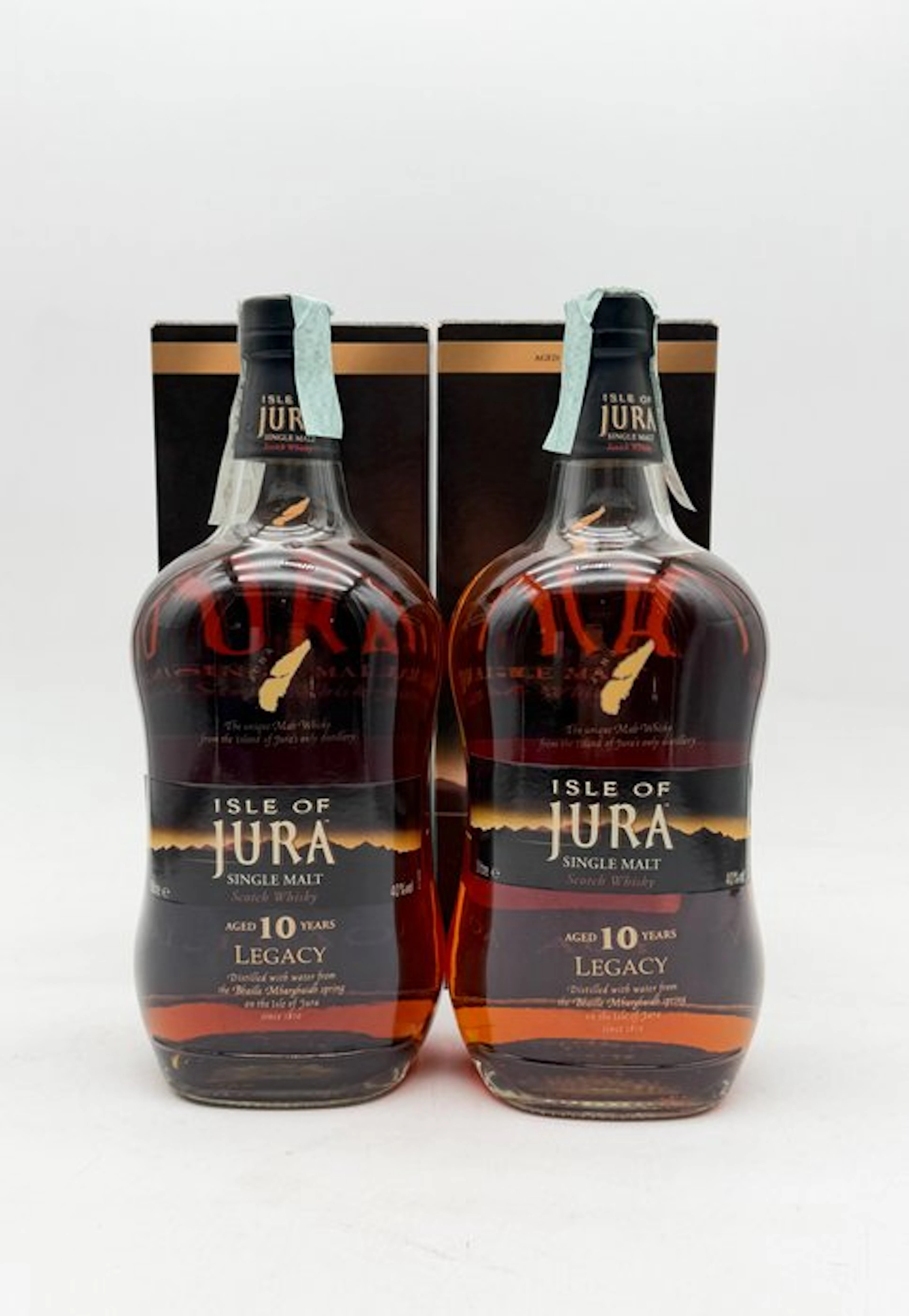 Isle of Jura 10 years old Legacy - b. 2010s - 1 Litre - 2 bottles