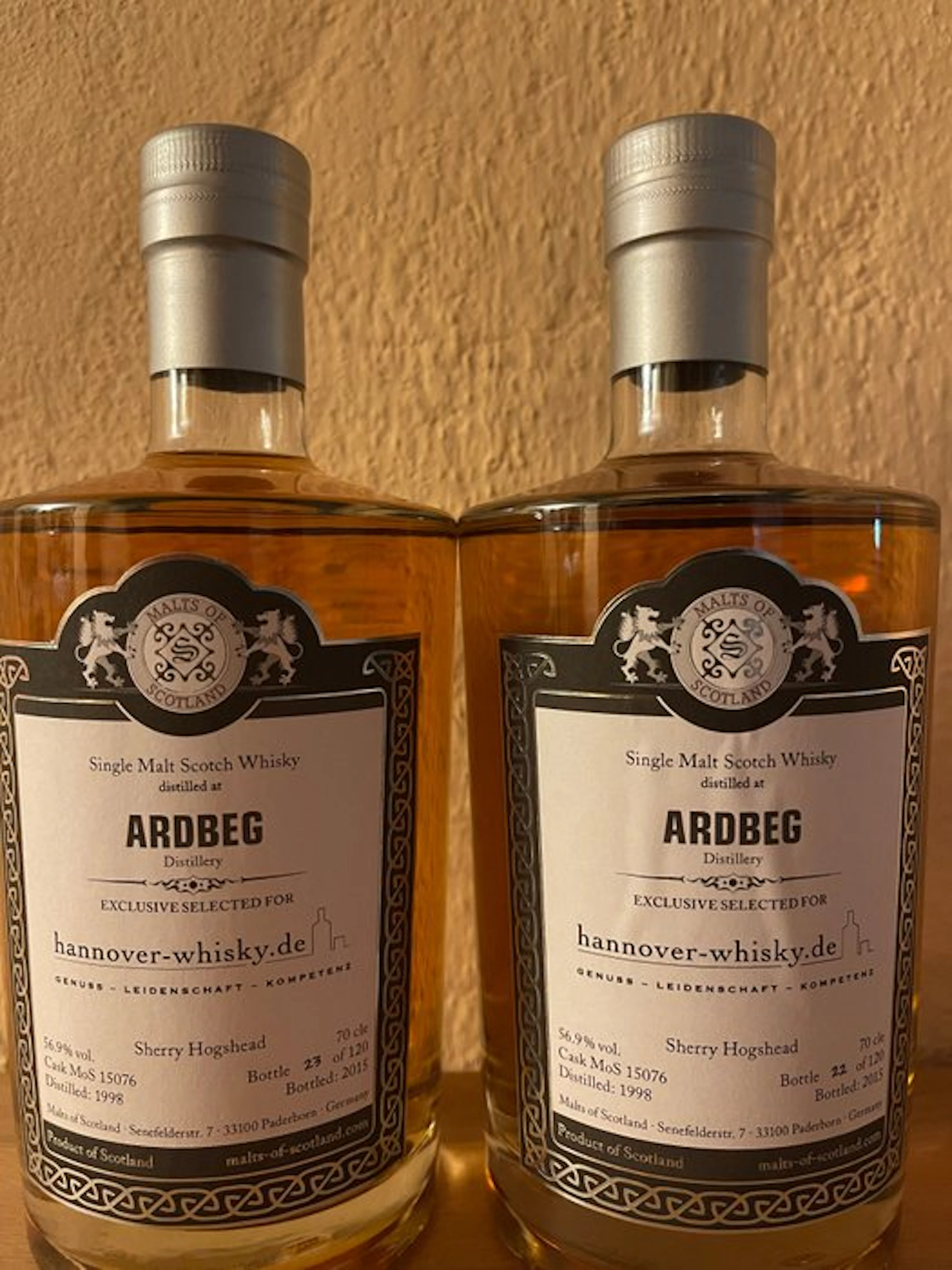 Ardbeg 1998 Cask no