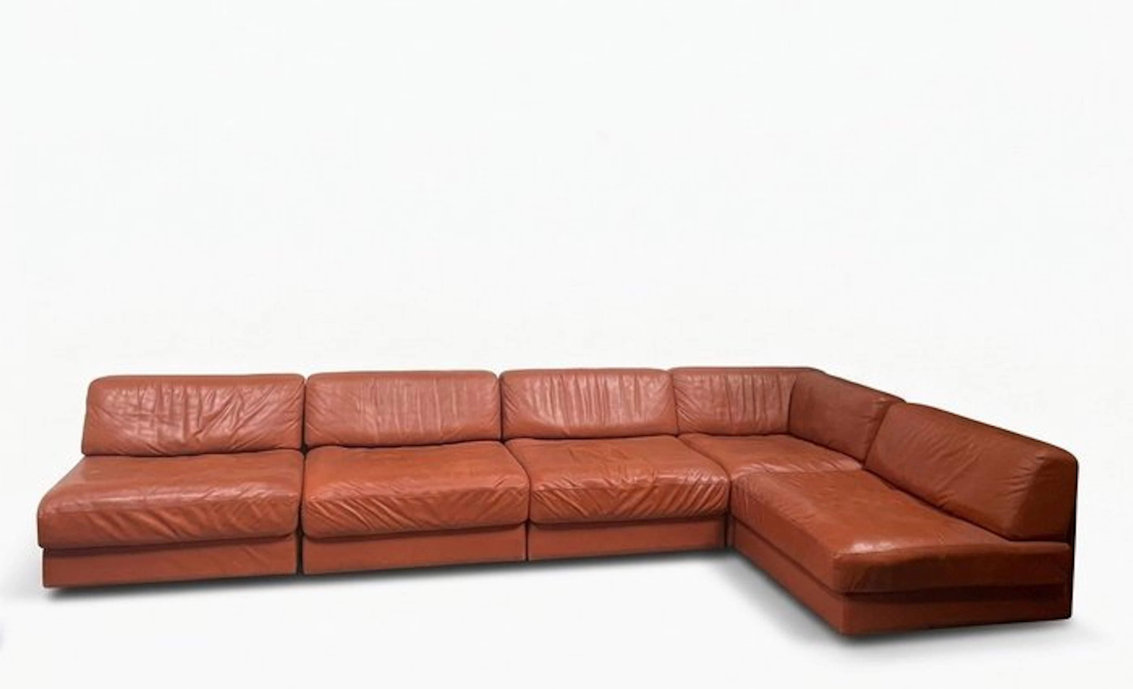 de Sede - Sofa - DS-76 - Leather - De Sede modular sofa