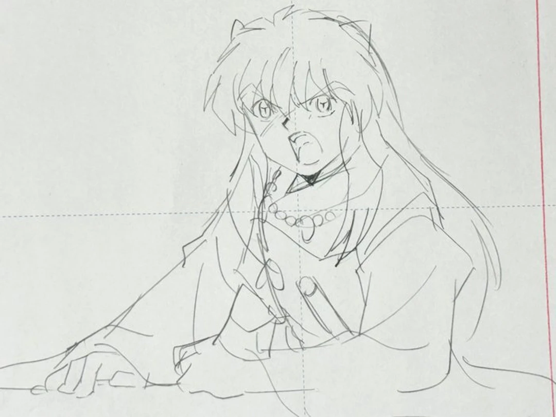 Studio Sunrise - Original animation drawing - Inuyasha (2000/04)
